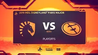 Team Liquid vs Evil Geniuses, MDL Disneyland® Paris Major, bo3, game 1 [Lex & 4ce]