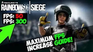 HOW TO MAXIMIZE/INCREASE FPS IN RAINBOW SIX SIEGE / R6S OPERATION GRIM SKY FPS INCREASE GUIDE!