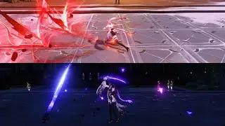 Raiden Shogun (Sword) vs Changli (Sword) Who is the Best? Gameplay Comparison