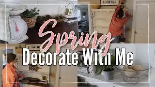 SPRING DECORATE WITH ME 2022 | NEUTRAL SPRING DECOR | DECOR STYLING TIPS 2022