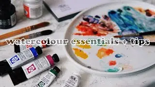 The BEST Watercolour Painting Supplies Ive Ever Used