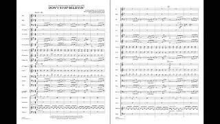 Don't Stop Believin' arranged by Michael Brown