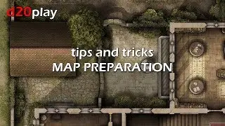 Roll20 Tips - Map Preparation for D&D