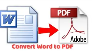 Word document to PDF without internet and without software