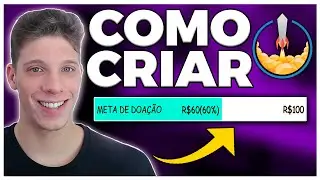 Crie META de DOAÇÃO, INSCRITOS e BITS - Streamelements