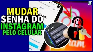 Como MUDAR a SENHA do INSTAGRAM pelo CELULAR passo a passo