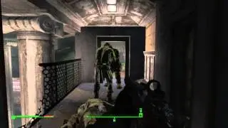 Fallout 4 Two Super Mutants Having A Conversation.