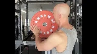 AMGYM 15 pound orange bumper plates. Unboxing and product review. Amazon find