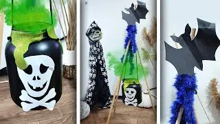 DIY: поделка на хэллоуин - котел ведьмы / Halloween 2021