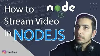 how to stream video using node js in 15 min