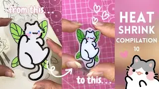 💖SHRINK PLASTIC COMPILATION💖 DIY SHRINK PLASTIC