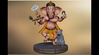 Zbrush sculpt Ganesha with mouse SD Arts & Sculptures