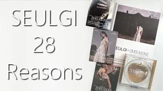 Seulgi 28 Reasons | Unboxing