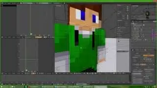 Timy's Blender Minecraft Rig v4 Release + Tutorial