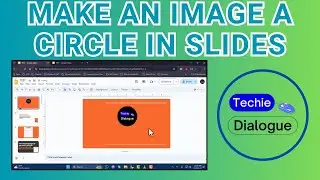 How to Make an Image a Circle in Slides