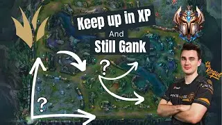 How To Gank Lanes AND Farm Jungle - Jungle Like A Pro