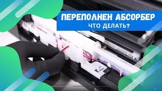 Как вывести слив отработанных чернил |  На примере Canon G3411