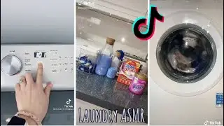 Relaxing Laundry ASMR TikTok Compilation 🧺