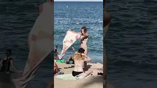 🇪🇸 Nice day at Barcelona beach