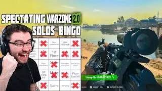 WHAT ARE THE CHANCES? - Warzone 2 Solos Spectating BINGO