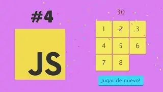 #4 - Cómo CREAR un JUEGO con HTML, CSS y JAVASCRIPT - Escuchando clic en botones