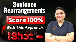 Sentence Rearrangements | Jumbled |PQRS | How to solve in 30 sec | Complete Concept | Anubhav Sir