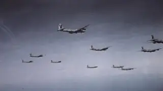 WW2 - Air Raids on Japan [Real Footage in Color]