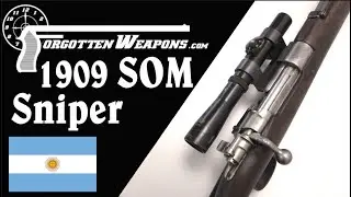 Argentinas Slightly French Model 1909 SOM Sniper