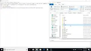 How to install packages using PIP & IDLE