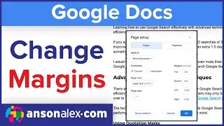 How to Change Margins in Google Docs