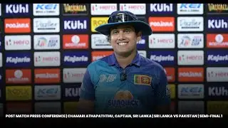 Post Match Press Conference | Chamari Athapaththu, Captian, Sri Lanka | Semi-Final 1