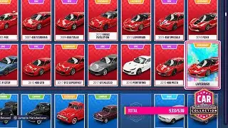 Forza Horizon 5 All Car Collection Rewards