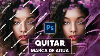 QUITAR MARCA DE AGUA con cualquier versión de Photoshop ¡SIN USAR IA!