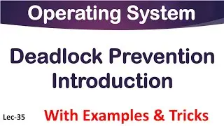 Deadlock Prevention in Operating System | Deadlock Prevention Important MCQs in Deadlock |  Lec-35 |