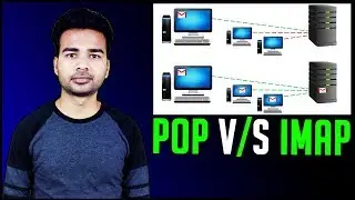 Difference between POP and IMAP with live example and Side by side comparison | 2018