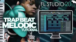 How To Make A MELODIC TRAP BEAT from SCRATCH in FL STUDIO | MIXING and BEAT ARRANGEMENT Tutorial