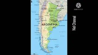 Mapa de Argentina/Argentina National anthem/Map