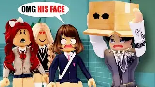 👉 Boy wont show face in school | Episode 1 | Story Roblox