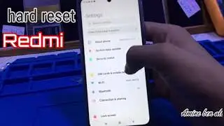 Reset xiaomi | And Redmi