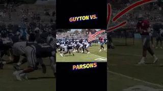 Tyler Guyton stonewalls Micah Parsons! At #Cowboys Camp 👀