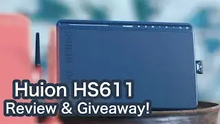 Huion HS611 Review and Giveaway! | A good drawing tablet for beginners?