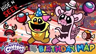 Among Us Hide N Seek - "The Smiling Critters" - New Skeld Birthday Party Map (New Update)