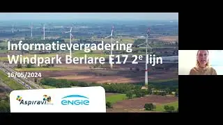 Informatiesessie Webinar Windpark Berlare E17