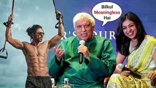 Javed Akhtar Makes Fun Of #pathaan Shahrukh Khan Song DARD-E-DISCO From Om Shanti Om Movie!