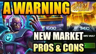 A WARNING - New Summoner's Market Pros & Cons Review - Marvel Contest Of Champions