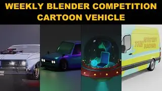 Weekly Blender Competition  - 12 Entries - Cartoon Vehicle - Art Feedback, Critique