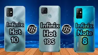 Infinix Hot 10 vs Infinix Hot 10s vs Infinix Note 8 - OFFICIAL SPECIFICATIONS Comparison