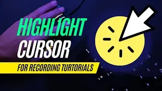 Mouse Highlighter in 56 seconds!  Super quick and easy !🐭