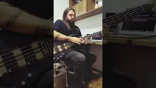 Killer Bass Lines from Fernando Quesada using one of my Modern Metal Drum Tracks 🔥