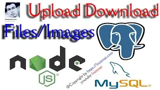 Node.js RestApi File Upload to MySQL - Node.js RestApi File Download from database with Ajax